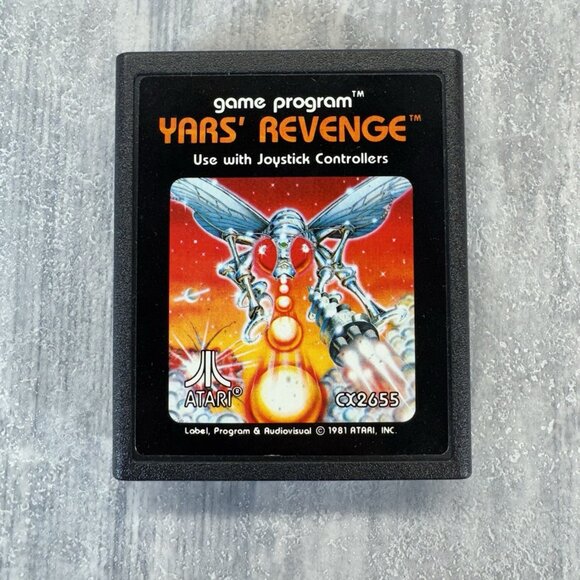 Yars' Revenge (Atari 2600, 1981) CIB COMPLETE Tested With Comic - Picture 2 of 16